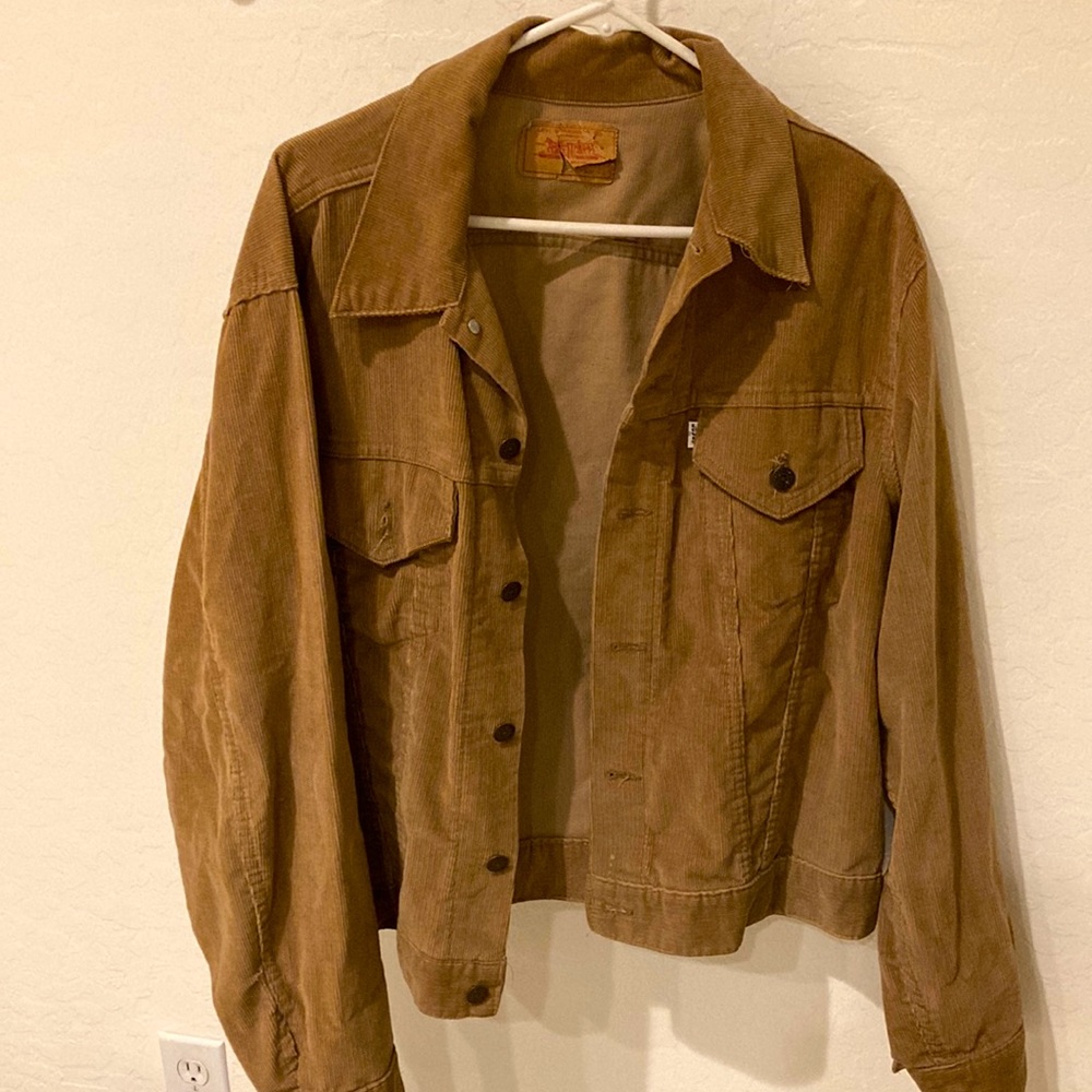 Levi Strauss classic brown corduroy jacket